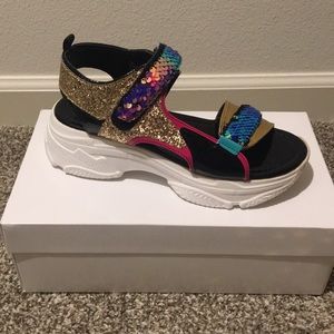 Multi color sandal for women